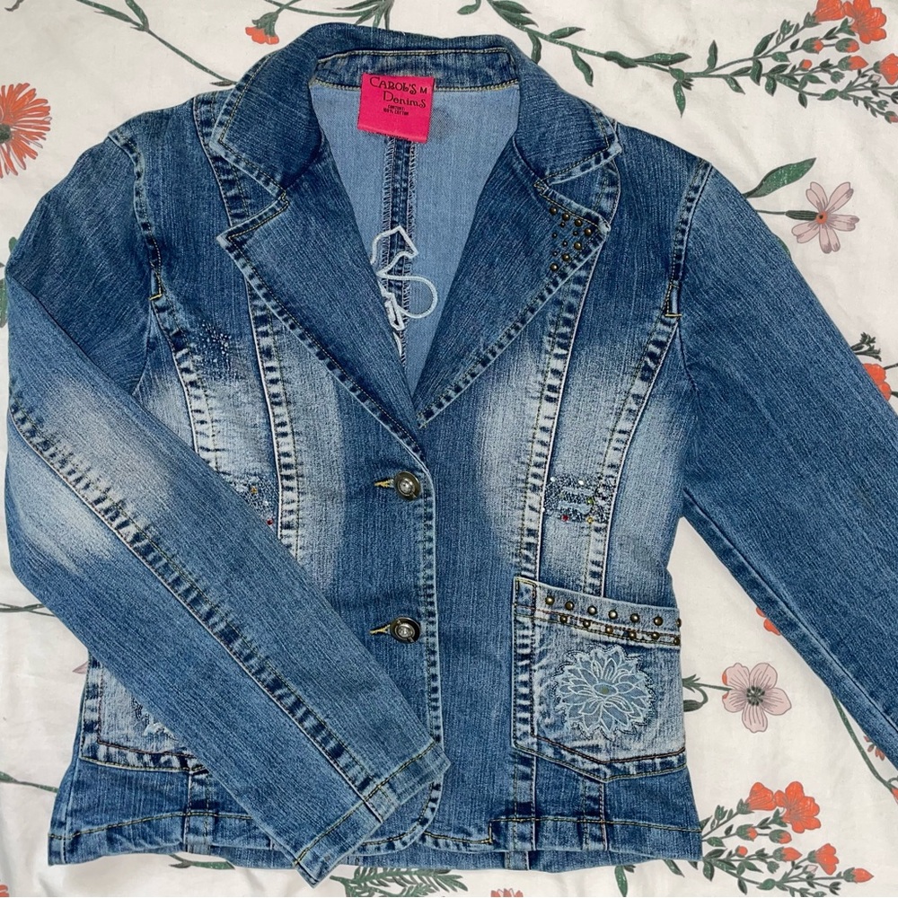 Jean Jacket with Embellishments